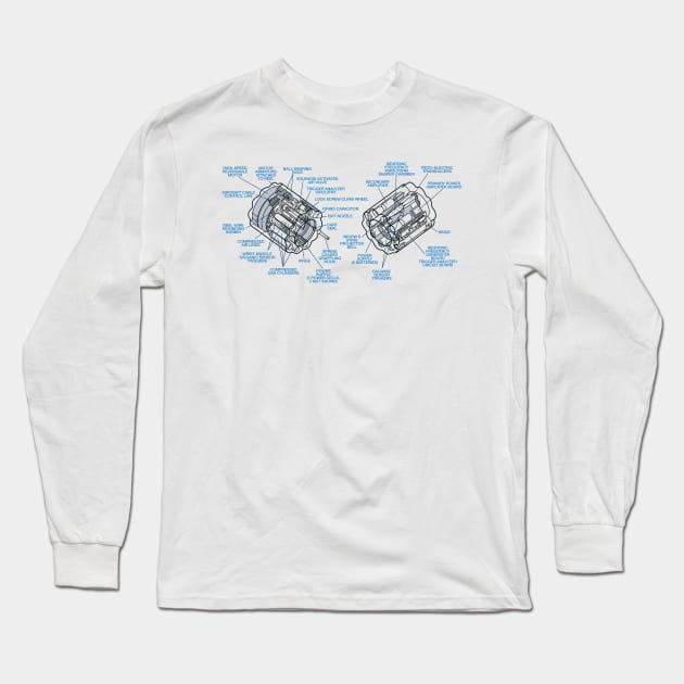 Widow’s Bite - light Long Sleeve T-Shirt by ThirteenthFloor